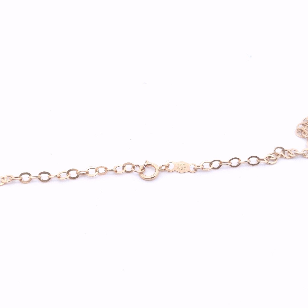 Estate $300 14K Yellow Gold Turquoise Bead  Necklace