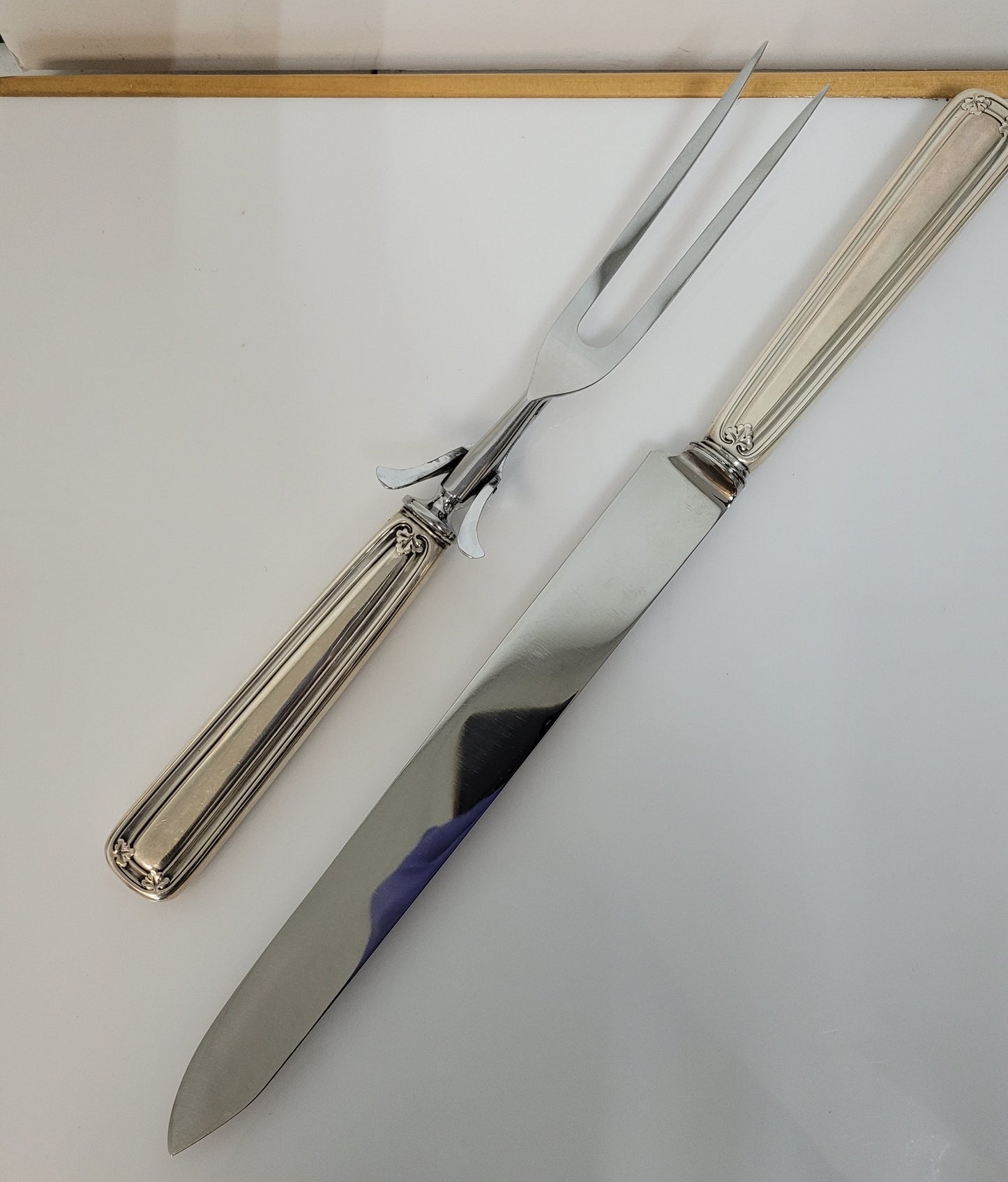 Tiffany & Co. Sterling Silver Dunstan Carving Set