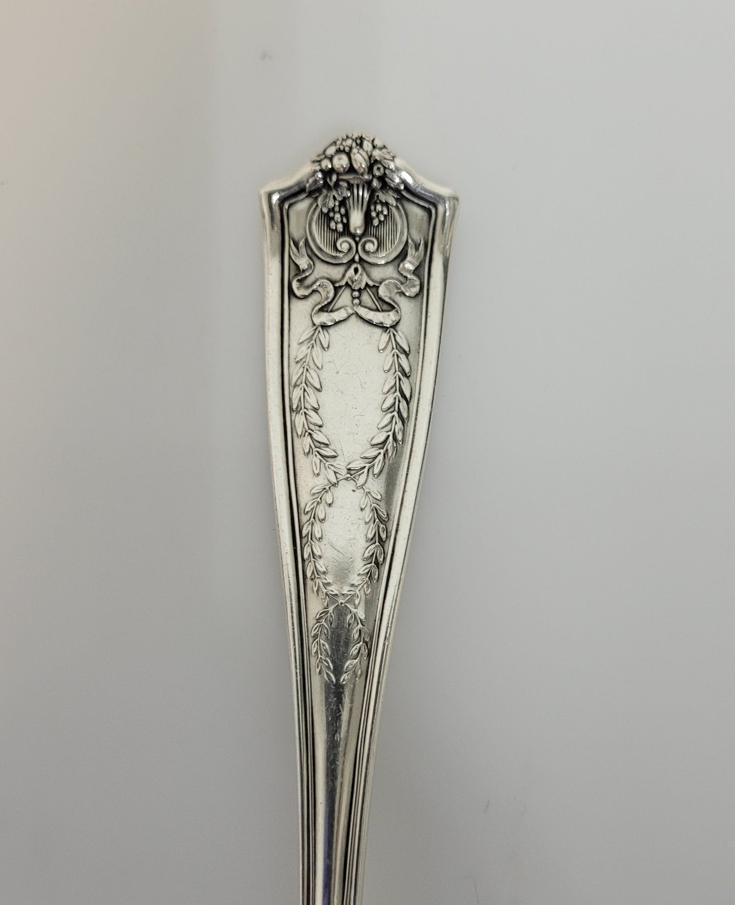 Designer Tiffany & Co Sterling Silver Winthrop Cold Meat Fork