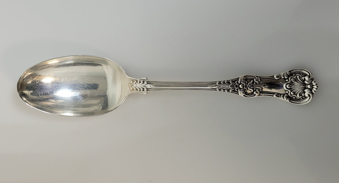 Designer Tiffany & Co. Sterling Silver English King Serving Spoon