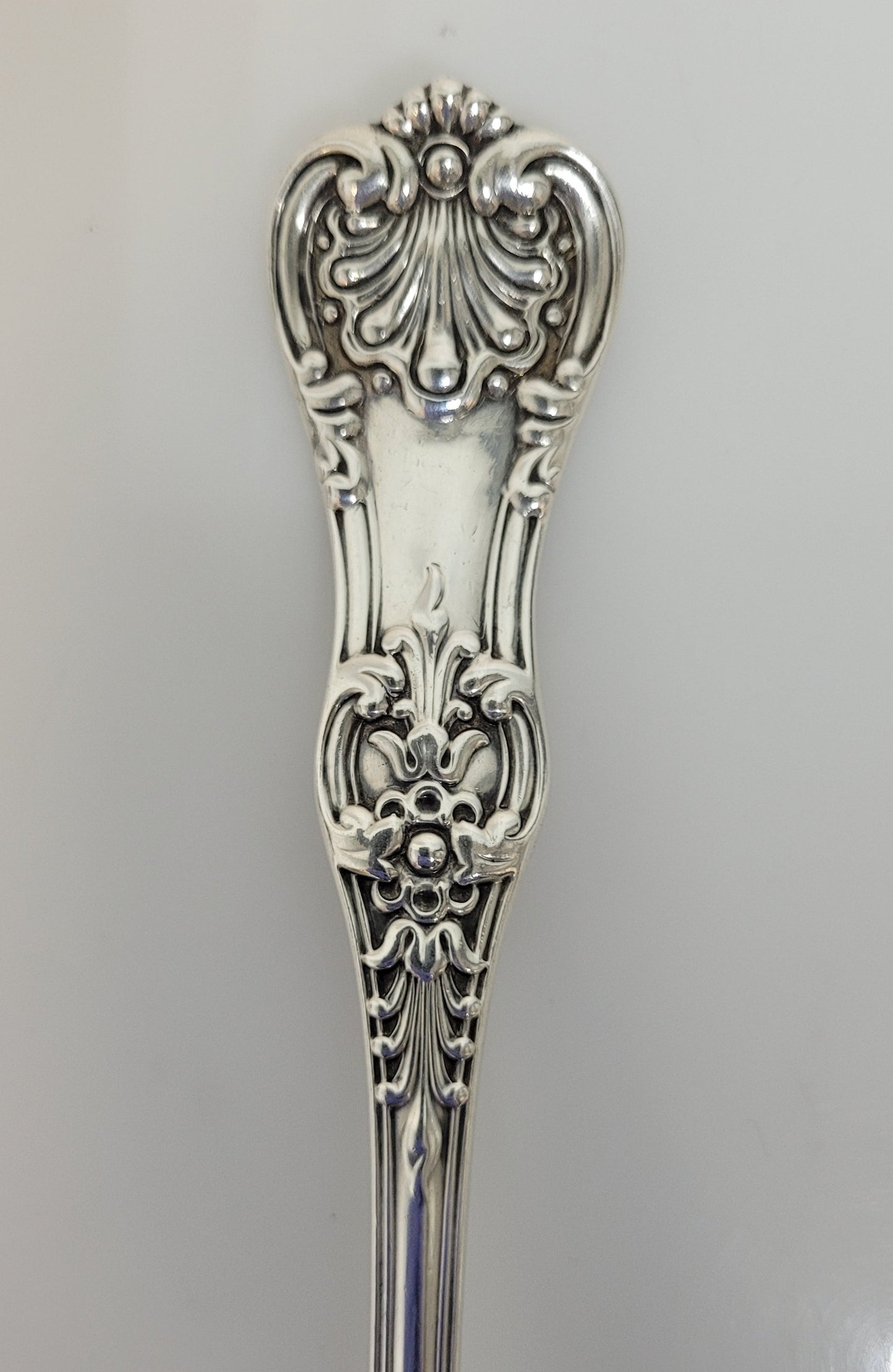 Designer Tiffany & Co. Sterling Silver English King Serving Spoon