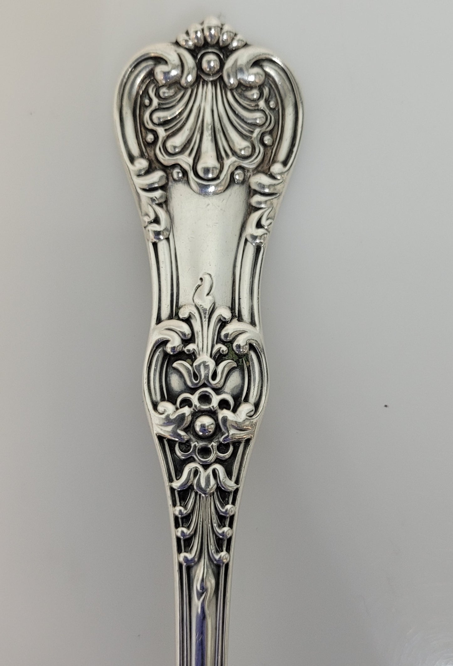 Designer $280 Tiffany & Co. English King Serving Spoon