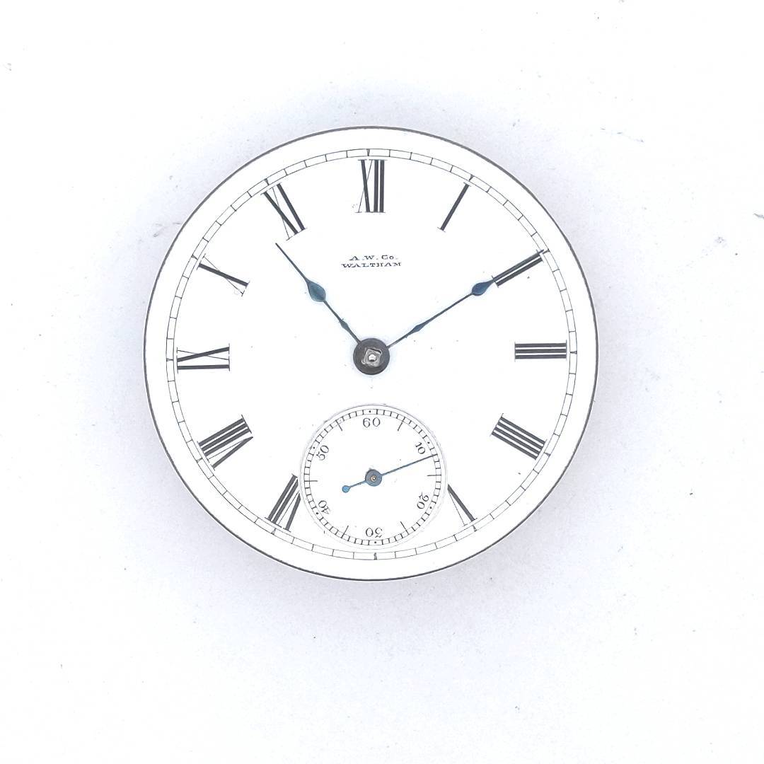 Antique Waltham 18 Size Key Wind Wm. Elery Pocket Watch