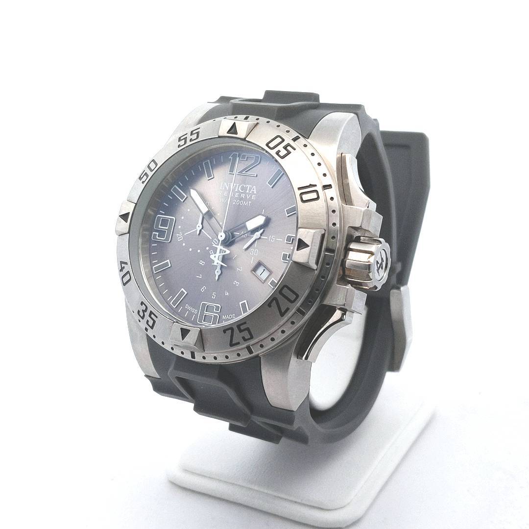 Estate Invicta Reserve 1414 Stainless Steel Quartz Watch