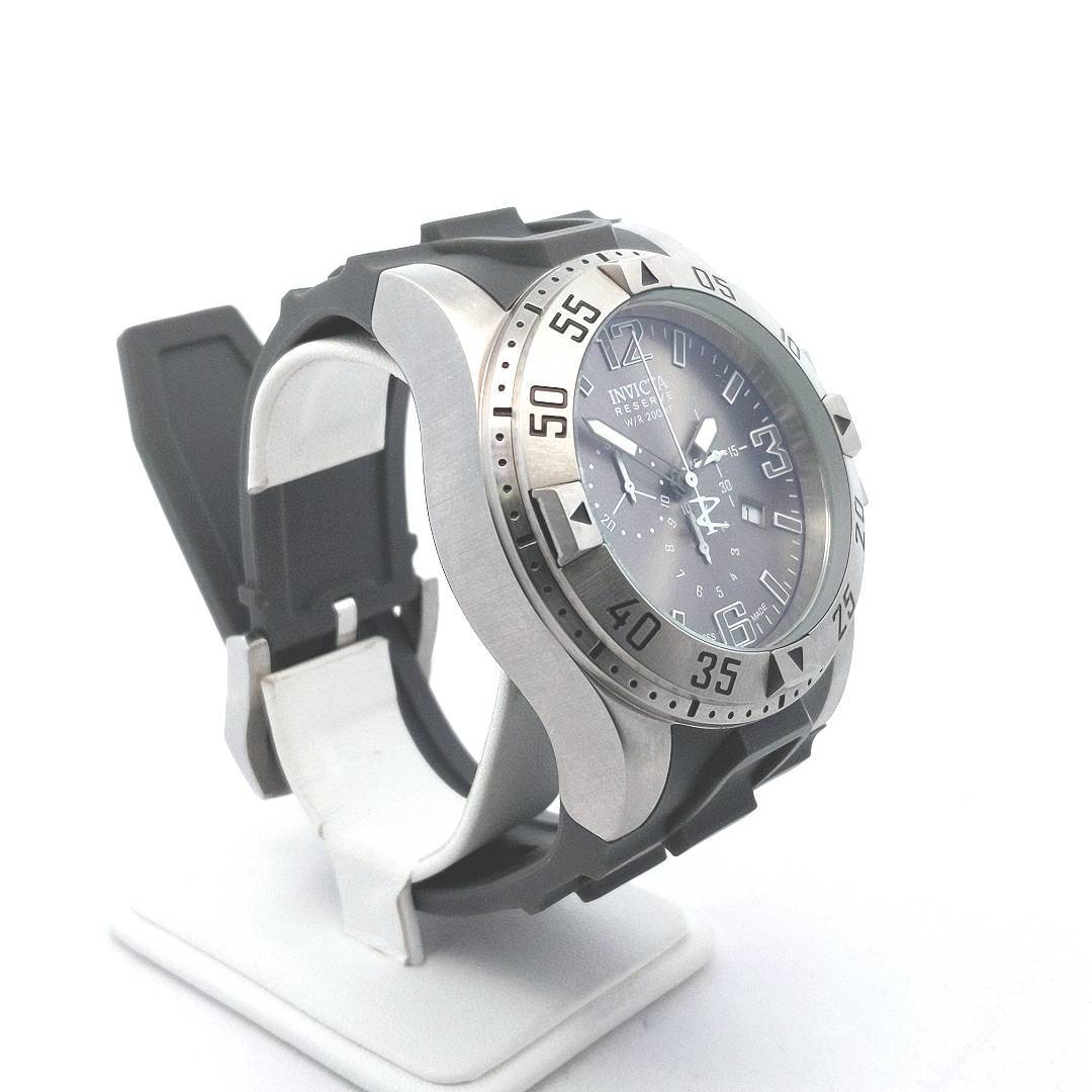Estate Invicta Reserve 1414 Stainless Steel Quartz Watch