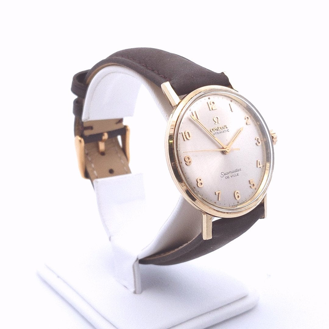 Vintage 14K Gold Filled Omega Seamaster DeVille Automatic Watch