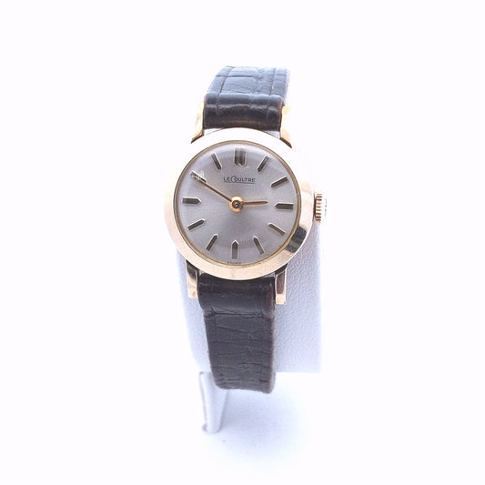 Vintage $300 10K Gold Filled Le Coultre Manual Wind Watch