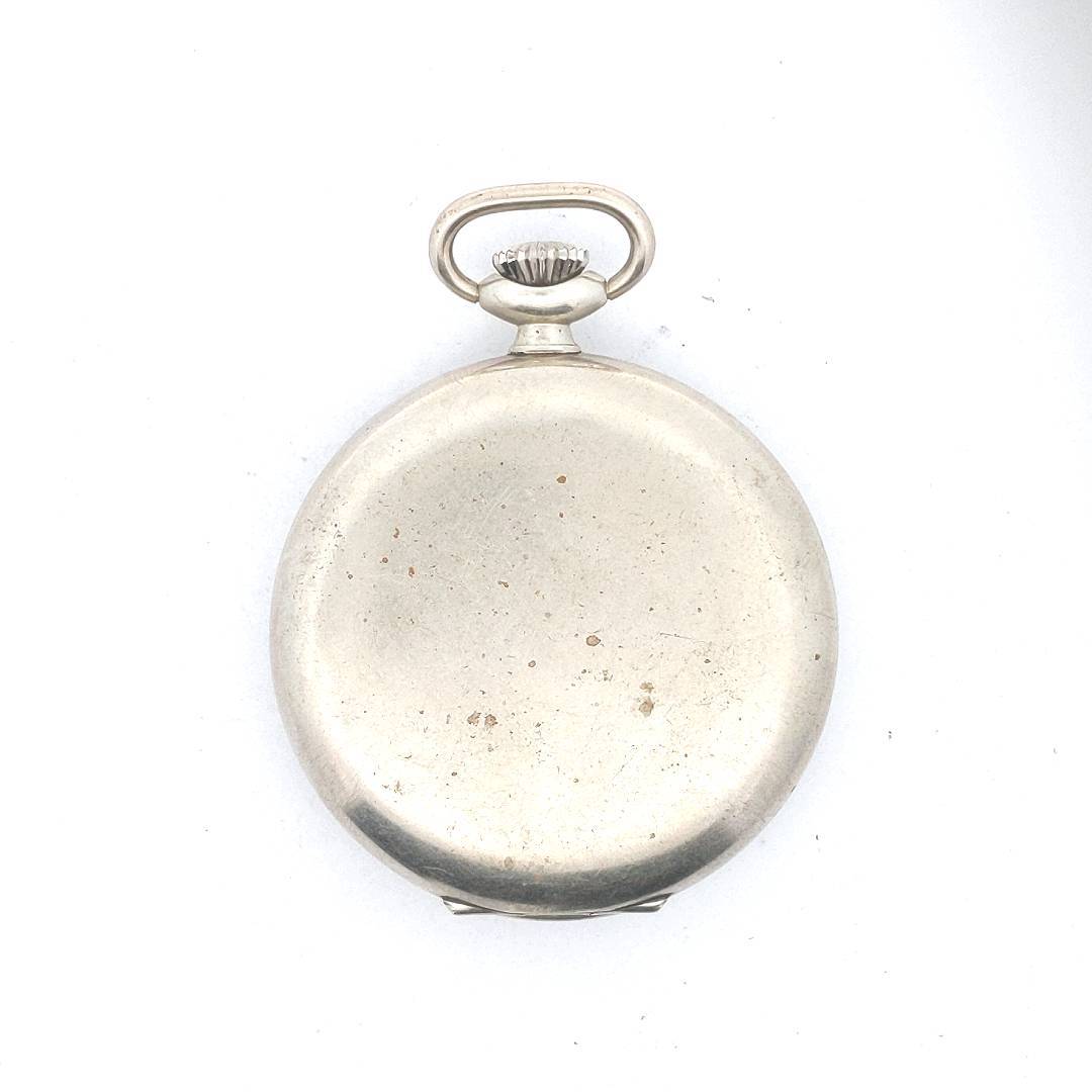 Designer $300 Base Metal Case Zenith 17J Pocket Watch