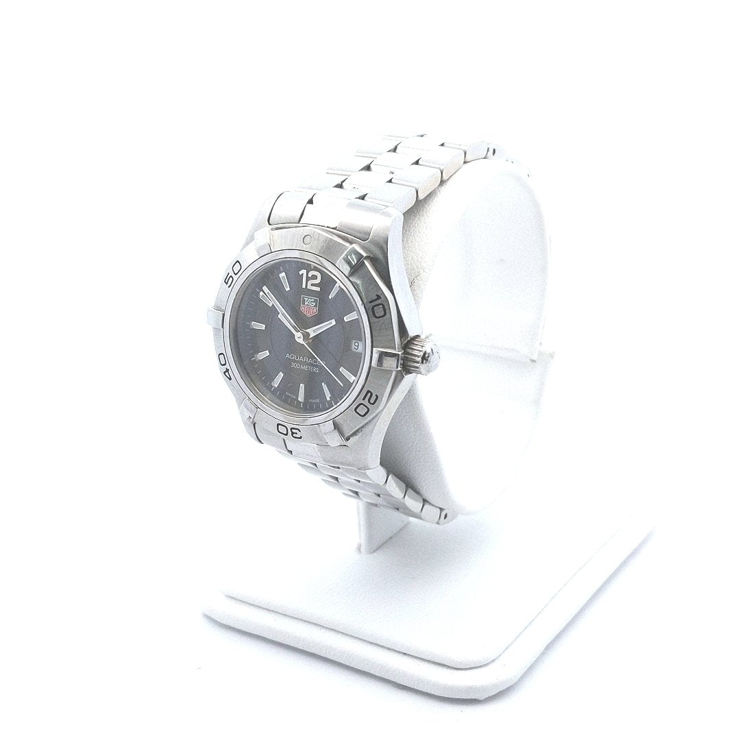 Estate $600 Stainless Steel Tag Heuer Quartz Aquaracer Watch