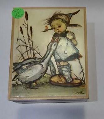 Hummel Music Box with Geese Goebel
