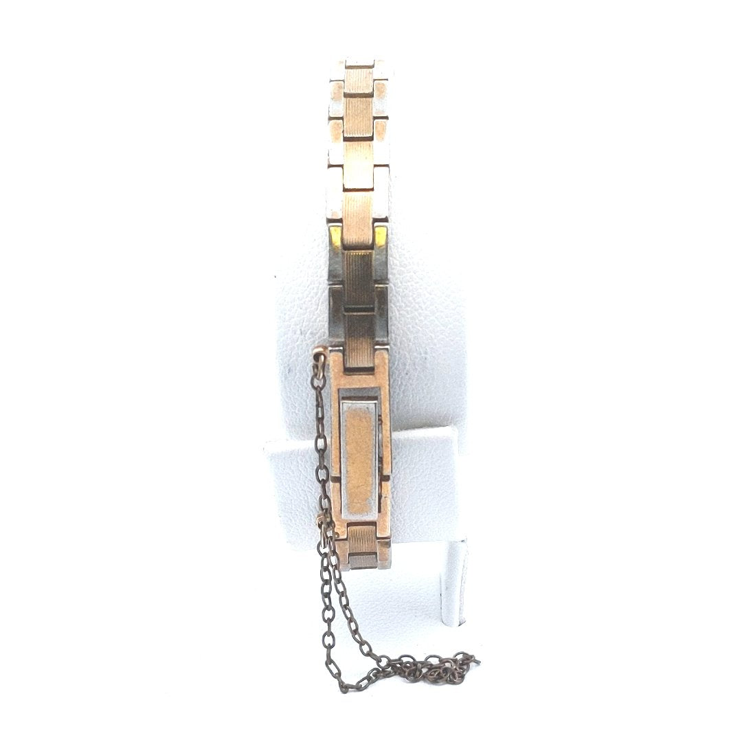 Designer $40 Cavelle By Bulova Gold Tone Watch