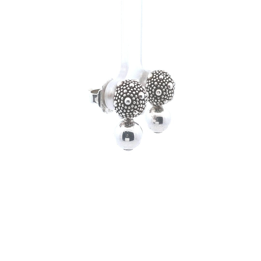 Designer $100 Michael Dawkins Sterling Silver Starry Night Drop Earrings