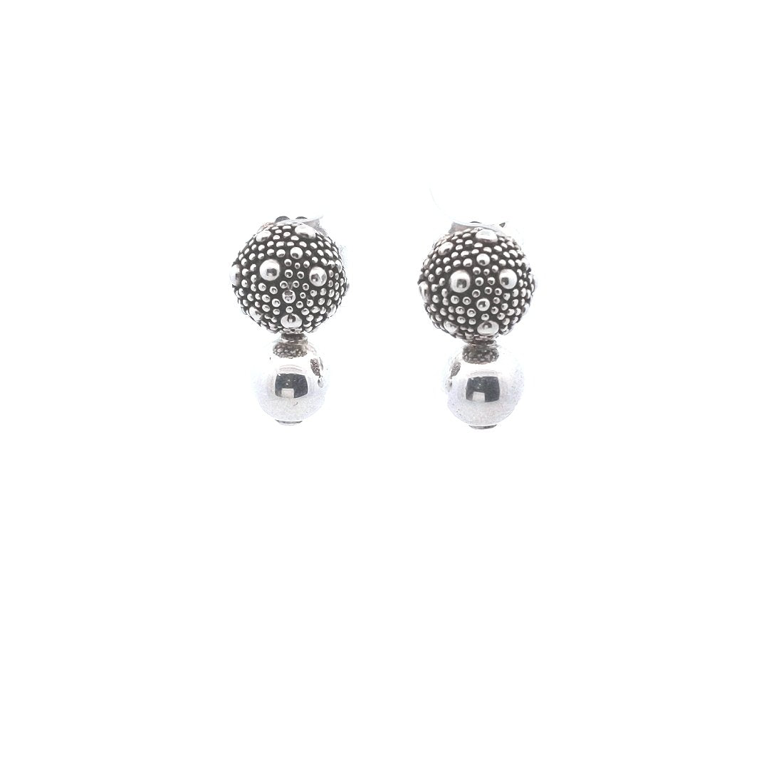 Designer $100 Michael Dawkins Sterling Silver Starry Night Drop Earrings