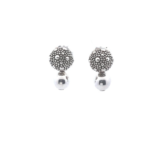 Designer $100 Michael Dawkins Sterling Silver Starry Night Drop Earrings