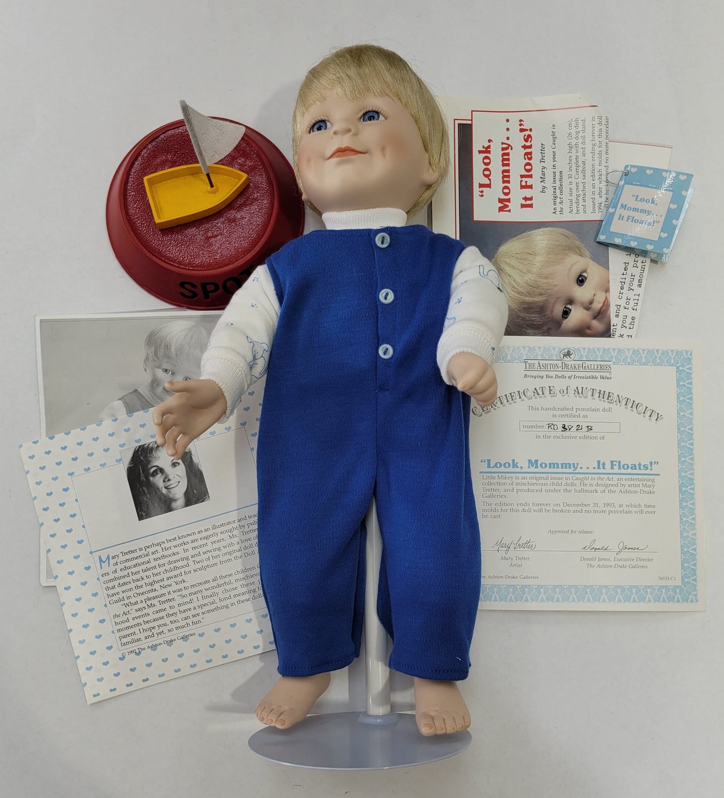 "Look Mommy . . . It Floats!" Ashton-Drake Doll