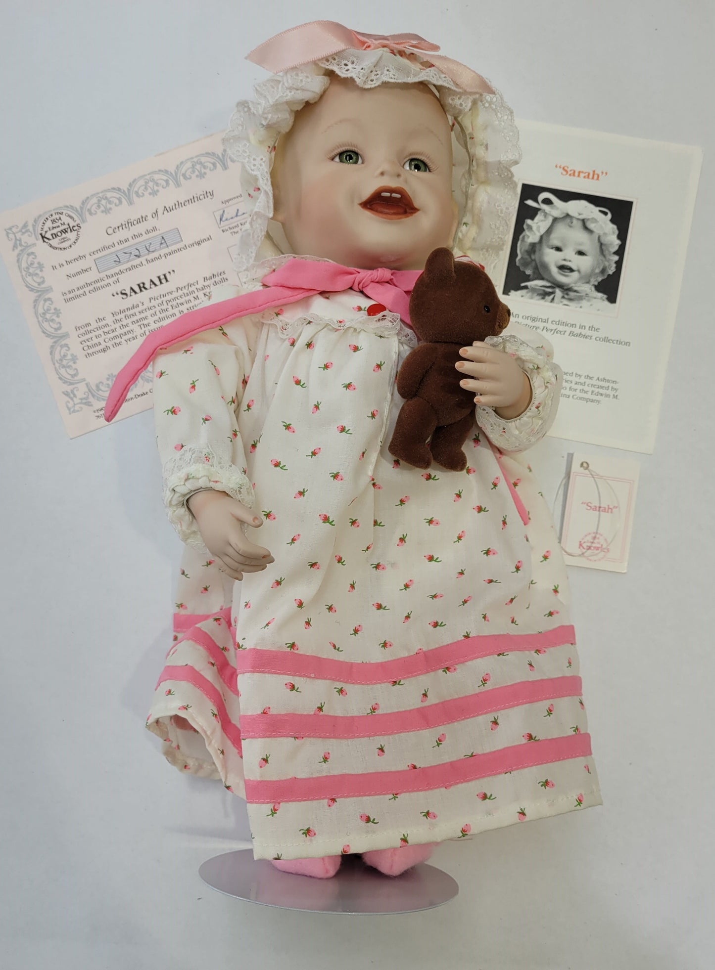 "Sarah" Yolanda's Picture Perfect Babies Doll