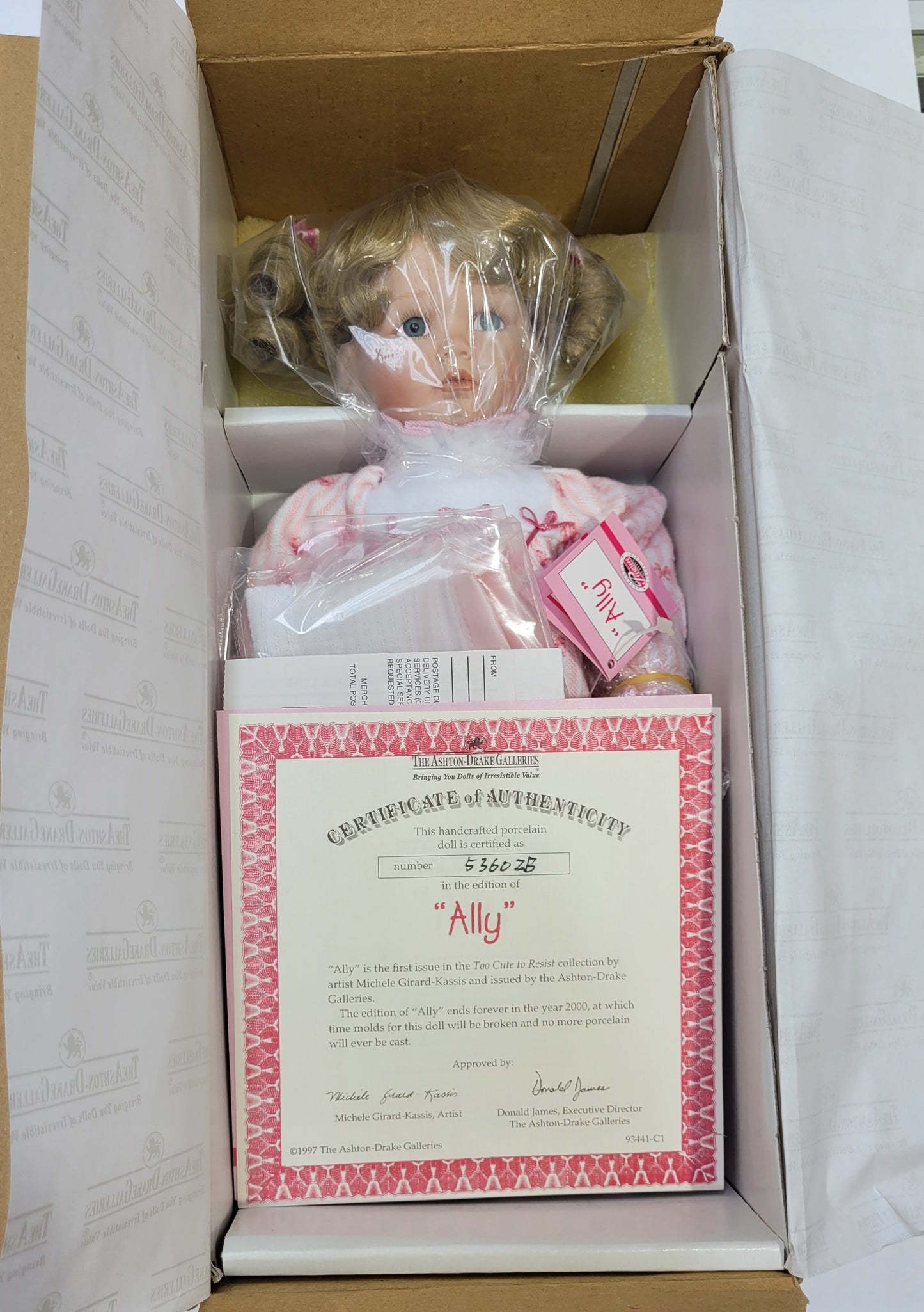 "Ally" Ashton-Drake Doll
