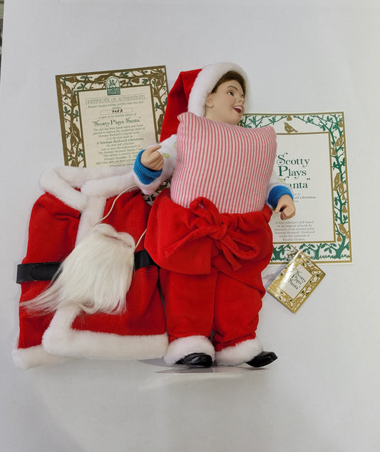 "Scotty Plays Santa" A Norman Rockwell Christmas