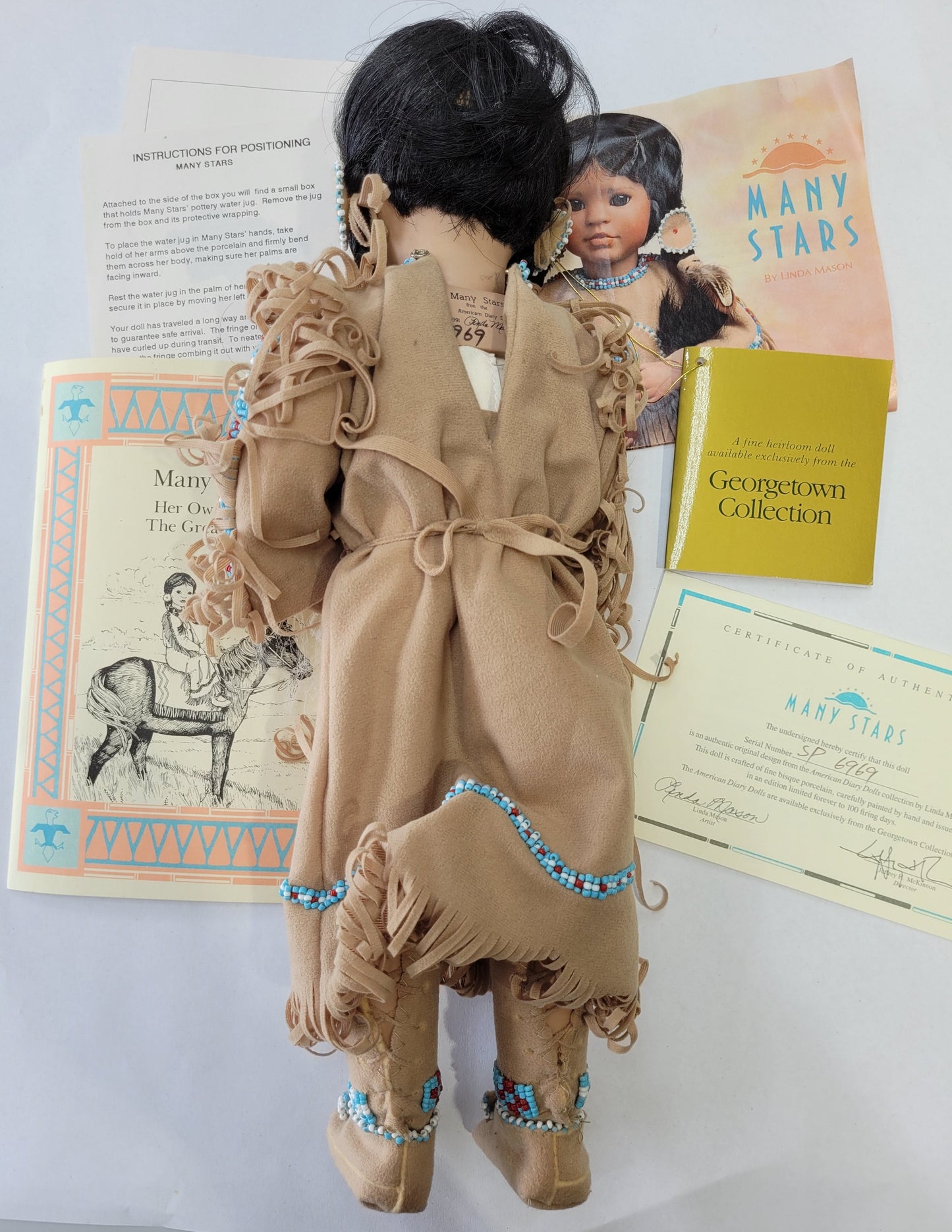 "Many Stars" Linda Mason American Diary Doll