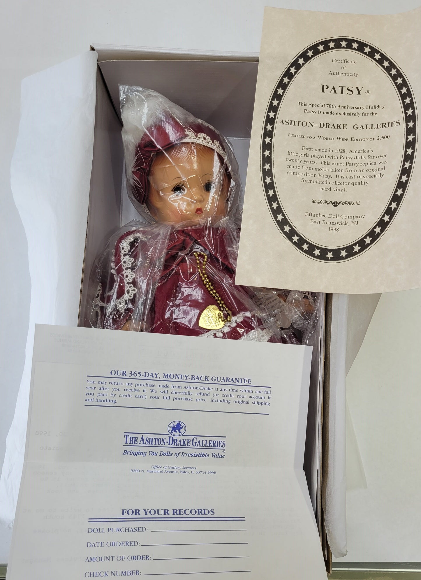 "Patsy" Effanbee Ashton-Drake Doll
