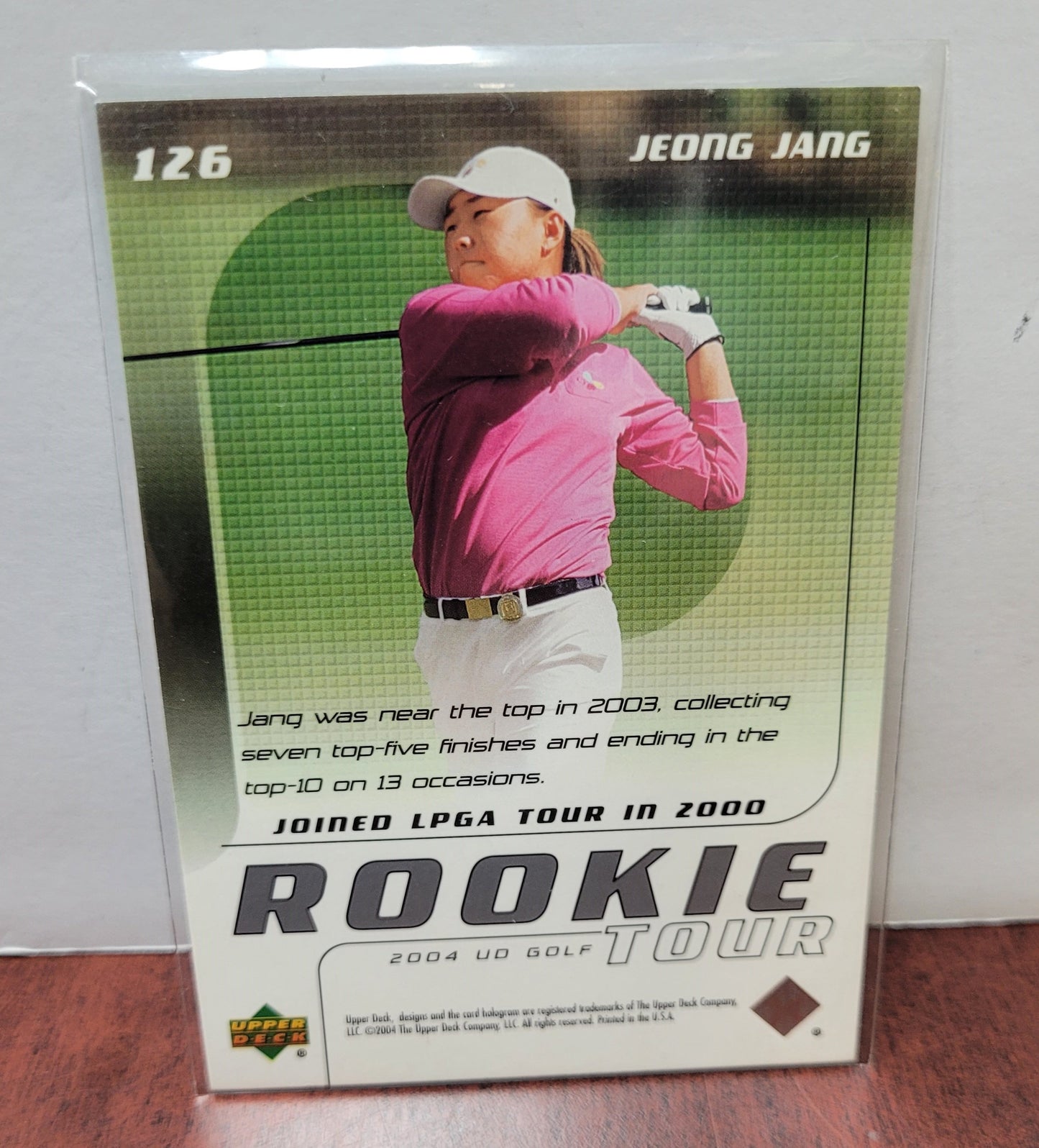Jeong Jang Collectors Card