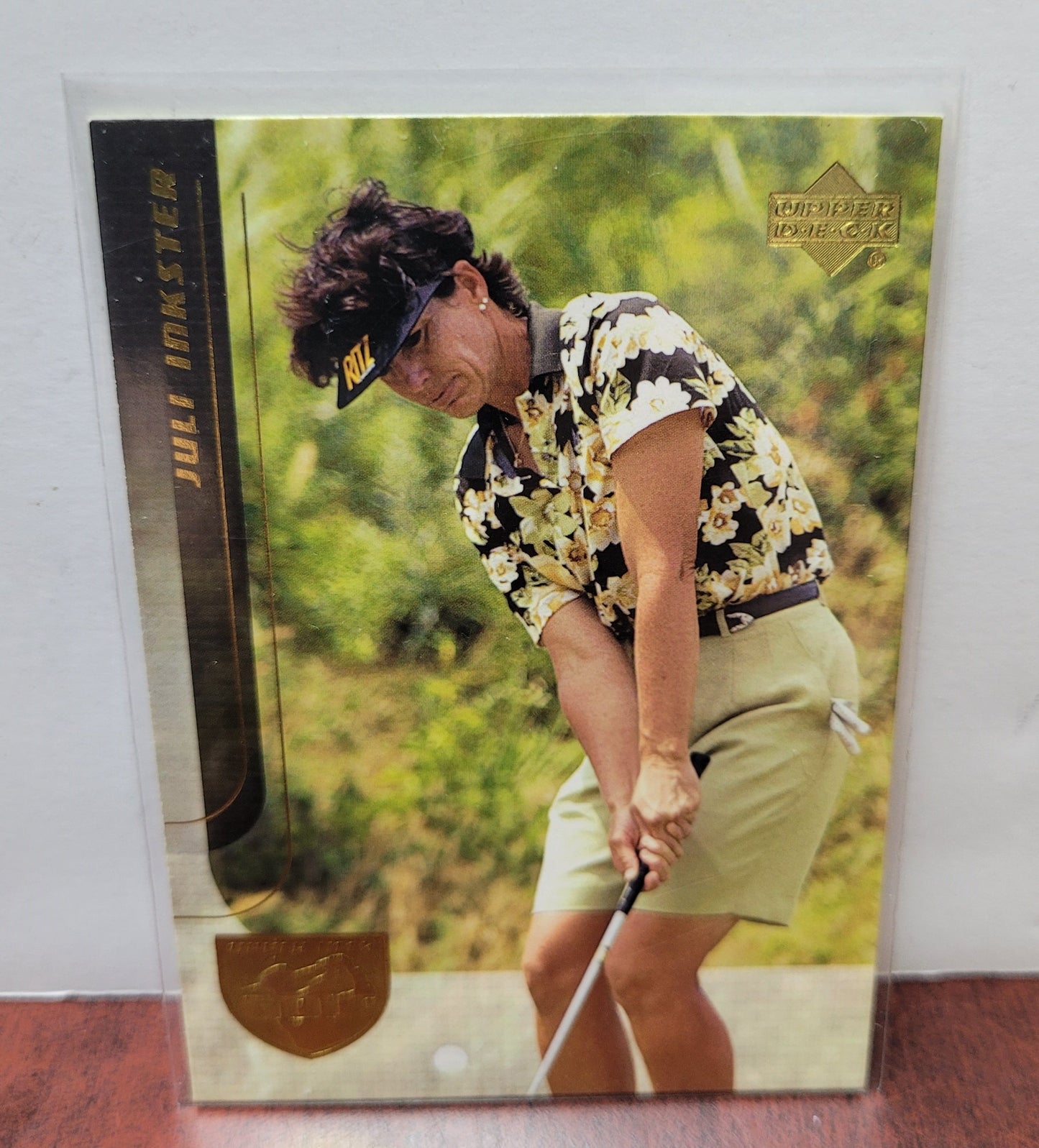 Juli Inkster Collectors Card