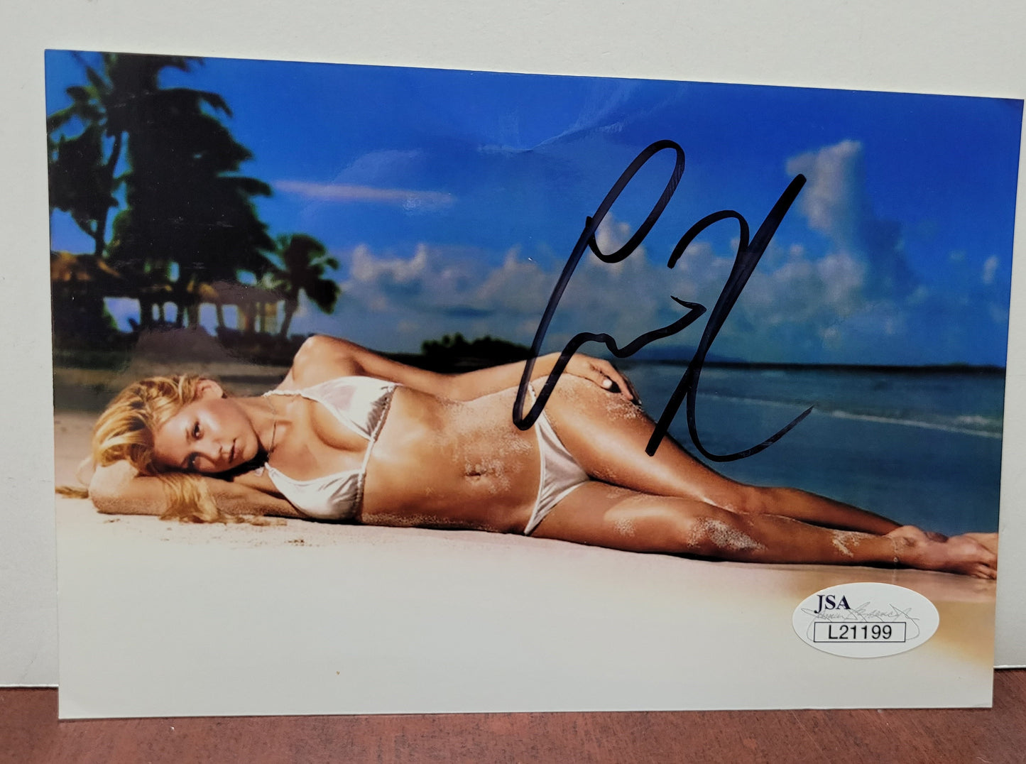 Anna Kournikova Signed Photo