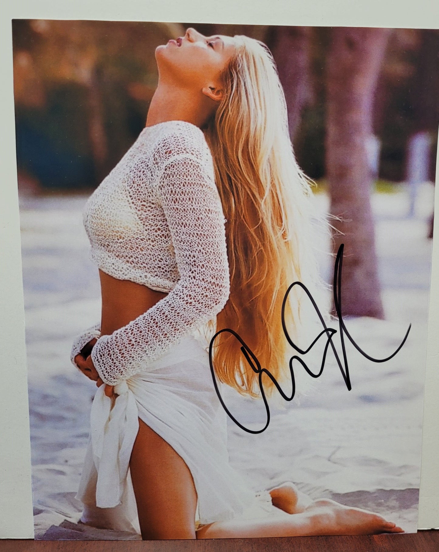 Anna Kournikova Signed Photo