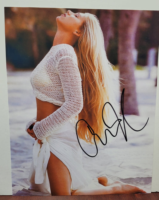 Anna Kournikova Signed Photo