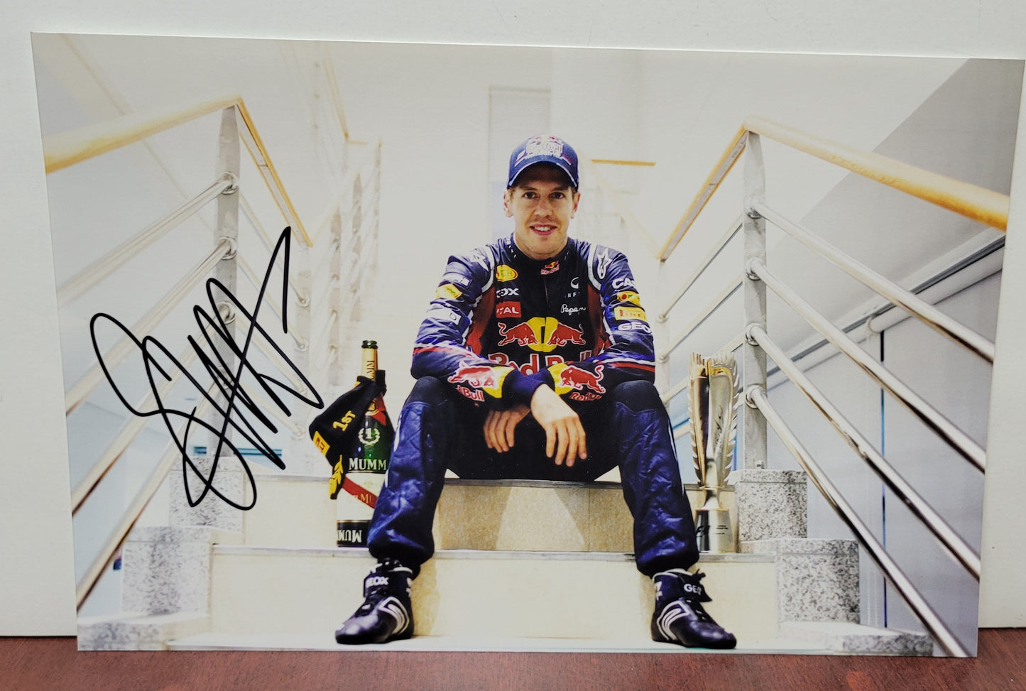 Sebastian Vettel Signed Photo