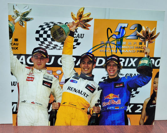 Sebastian Vettel Signed Photo