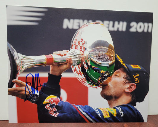 Sebastian Vettel Signed Photo