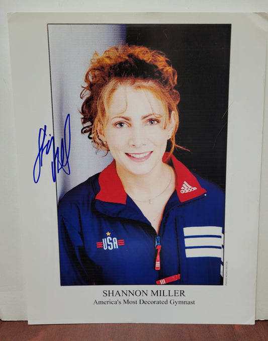 Shannon Miller Signed Digital Photo