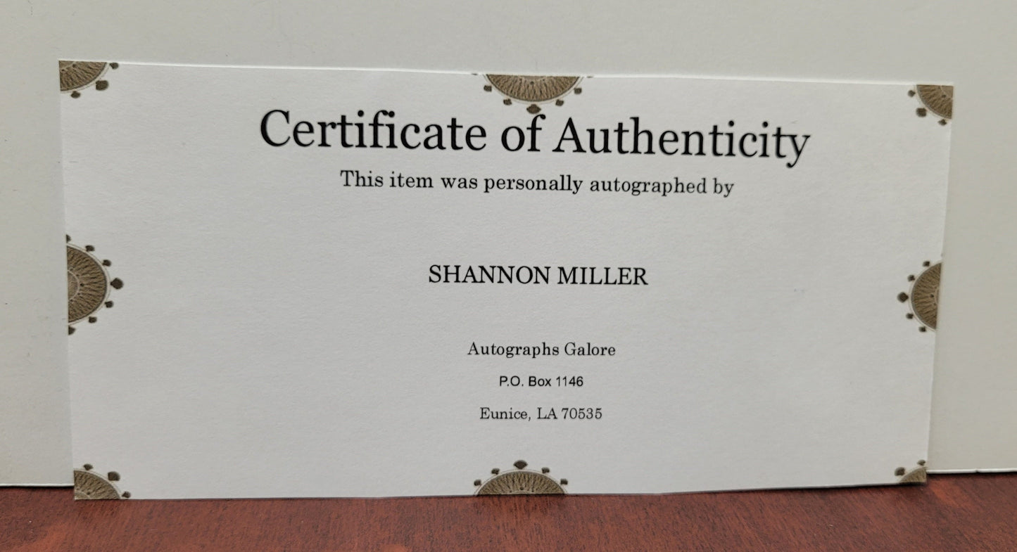 Shannon Miller  Signed Photo