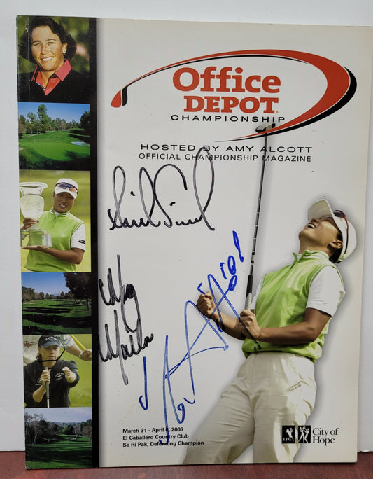 Office Depot Championship 3 Signatures