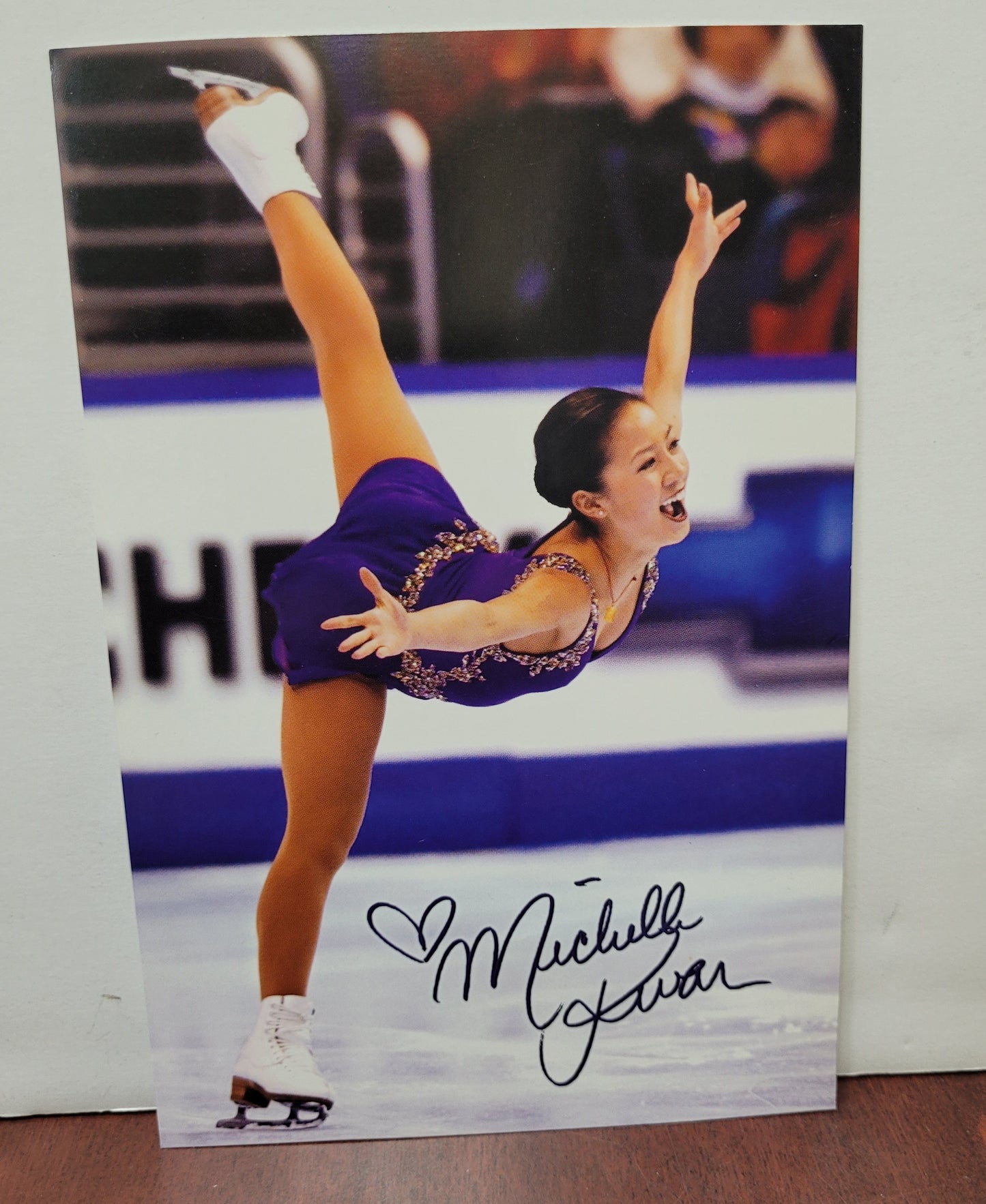 Michelle Kwan Postcard and TV Guide Cover