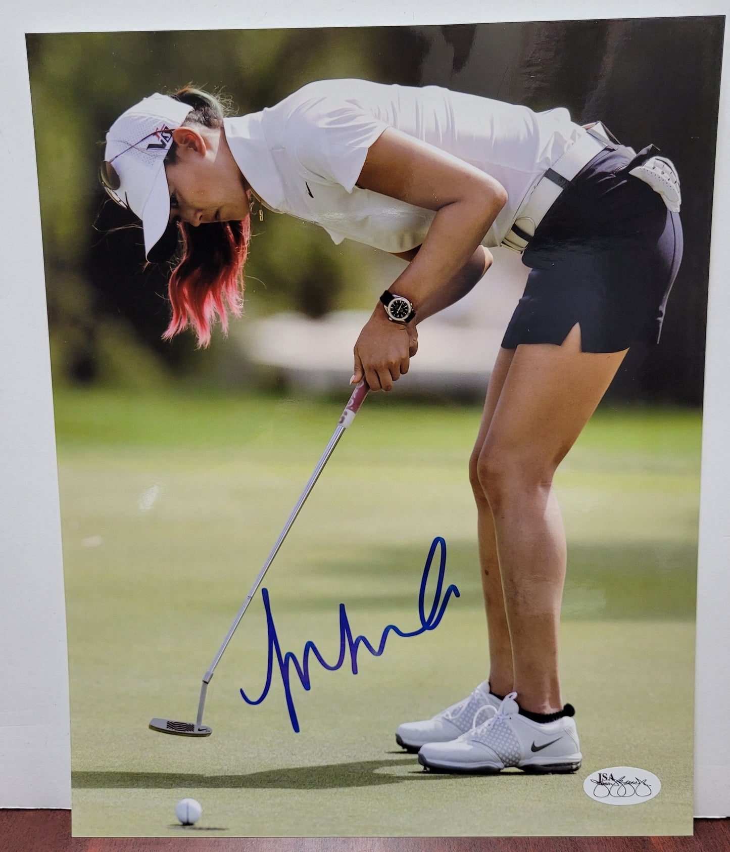 Michelle Wie Signed Photo