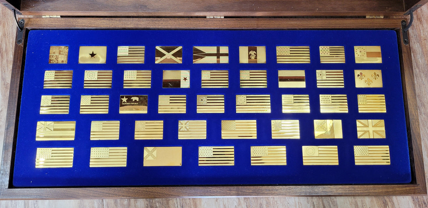 "The Great Flags of America" Ingot Collection