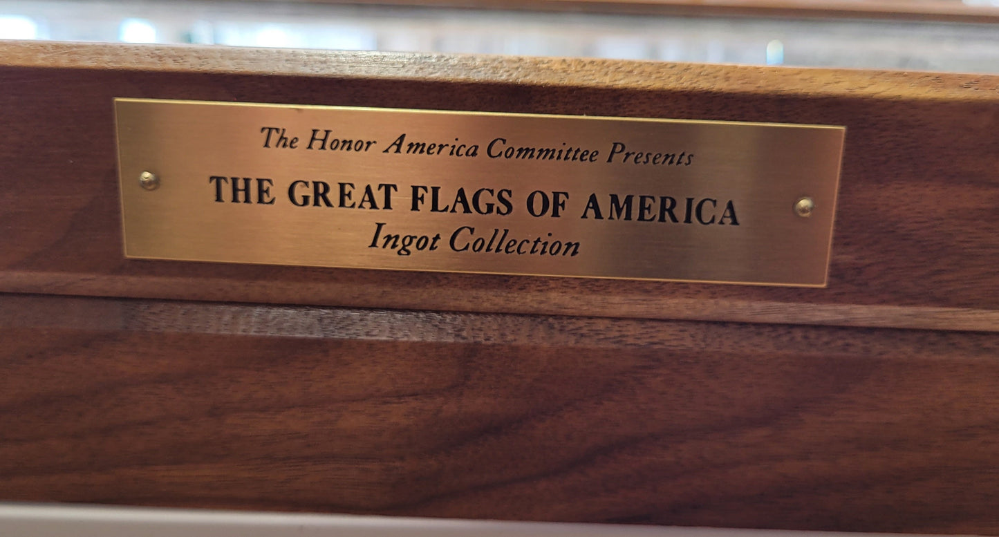 "The Great Flags of America" Ingot Collection