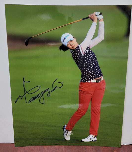 Hee Kyung Seo Signed Photo