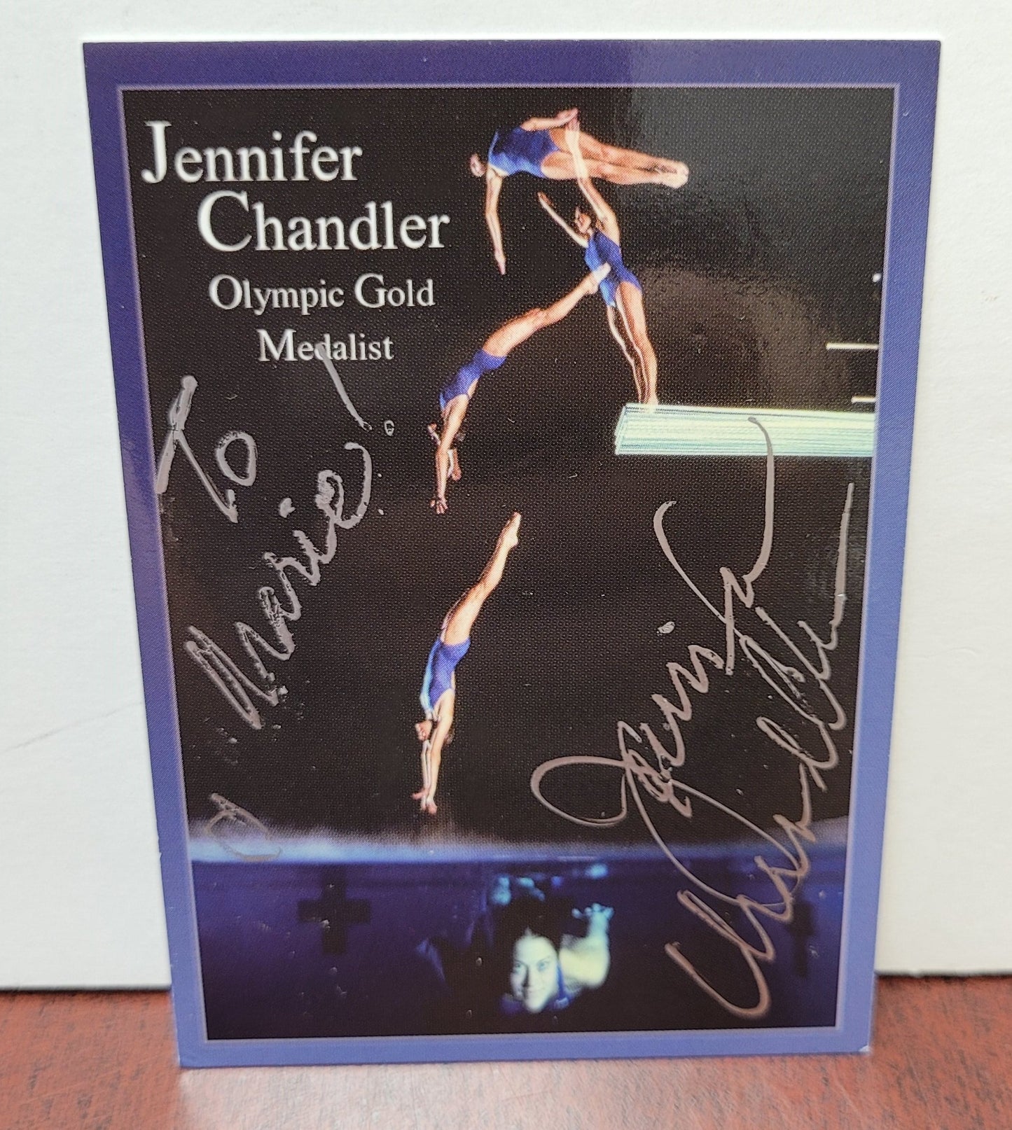Jennifer Chandler Signed Card