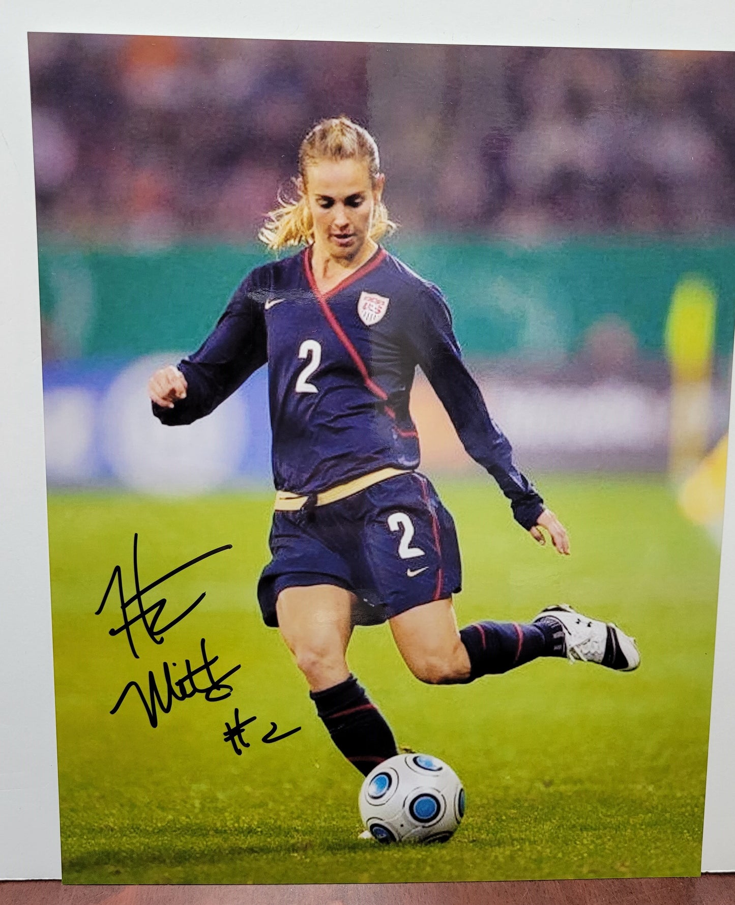Heather Mitts Signed Photo