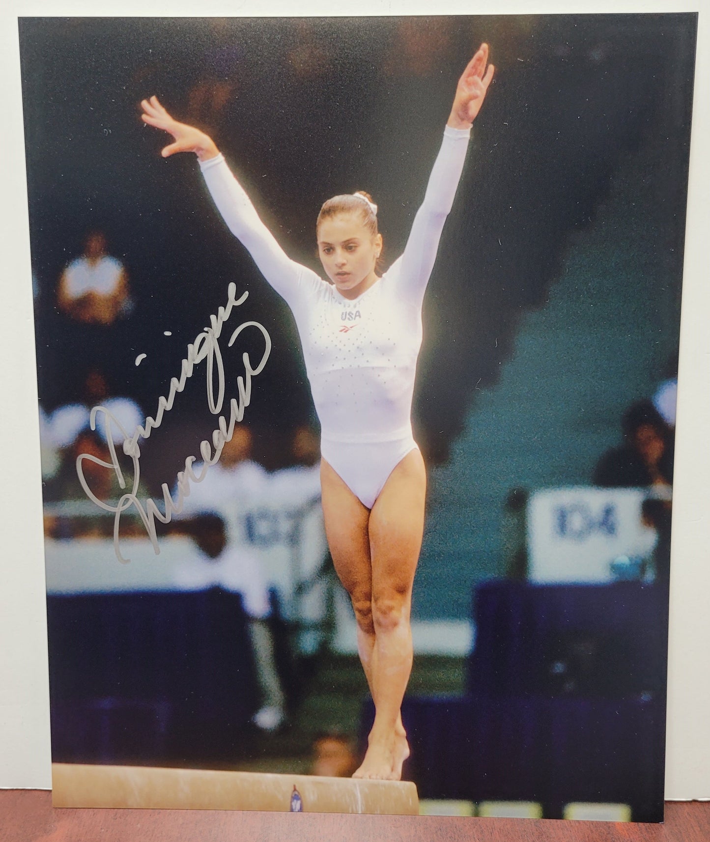 Dominique Moceanu Signed Photo