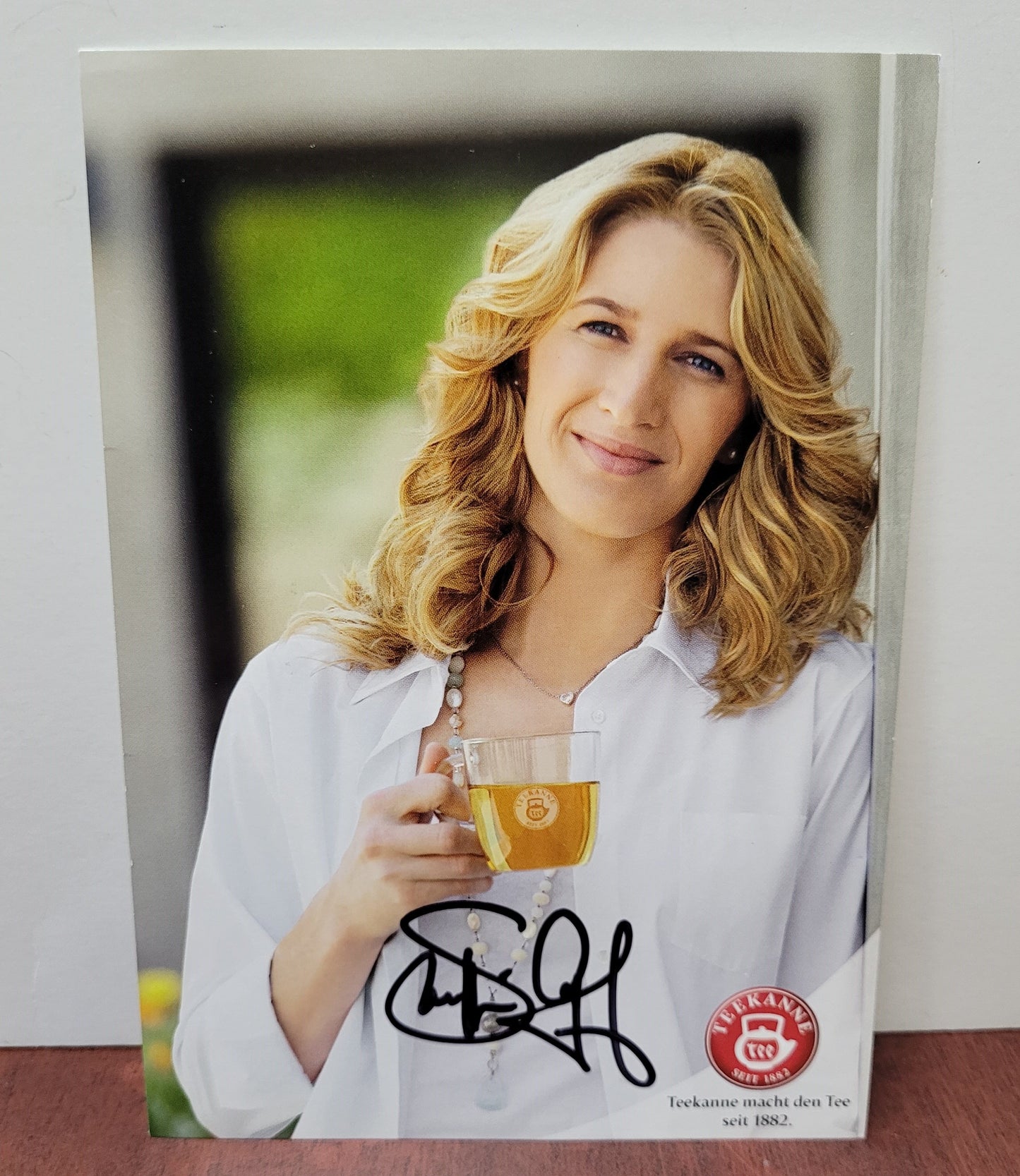 Steffi Graf Signed Advert