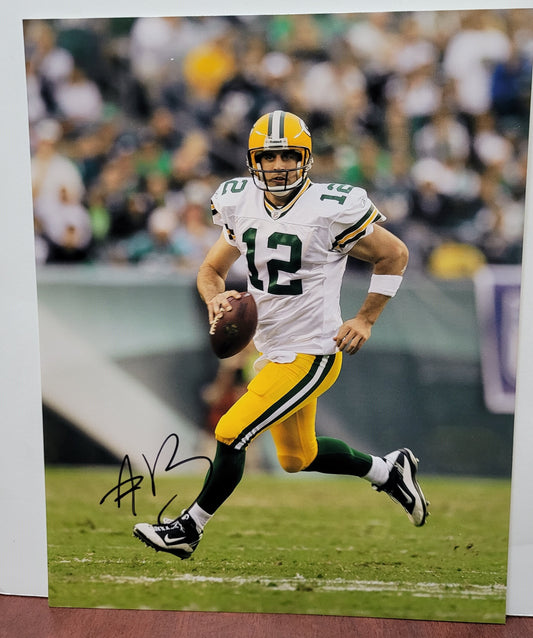 Aaron Rodgers Signed Photo