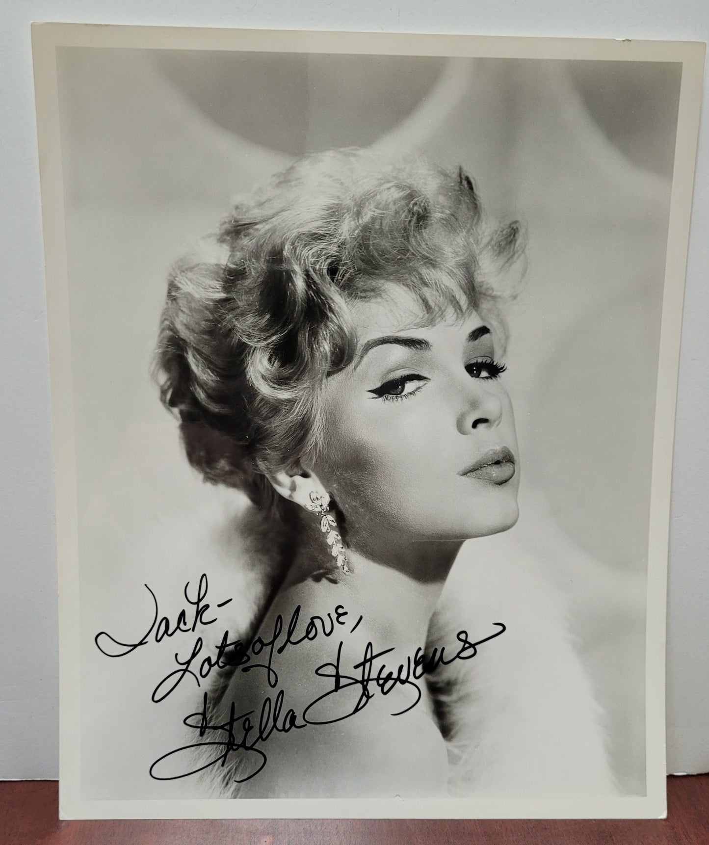 Stella Stevens Signed Photo