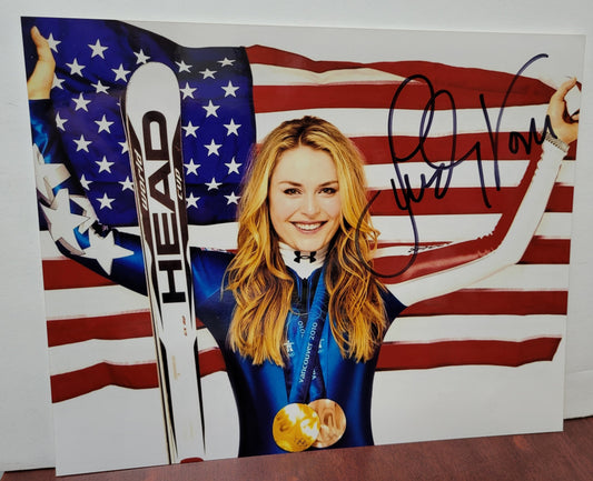 Lindsay Vonn Signed Photo