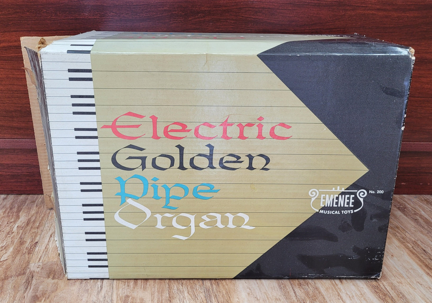 Electric Golden Pipe Organ Emenee