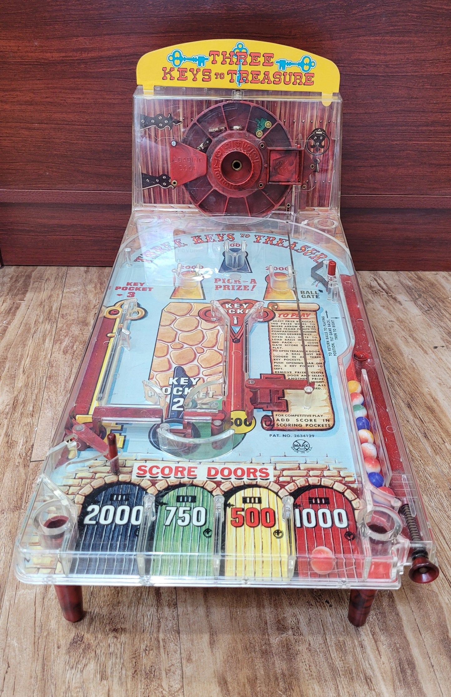 Three Keys to Treasure
