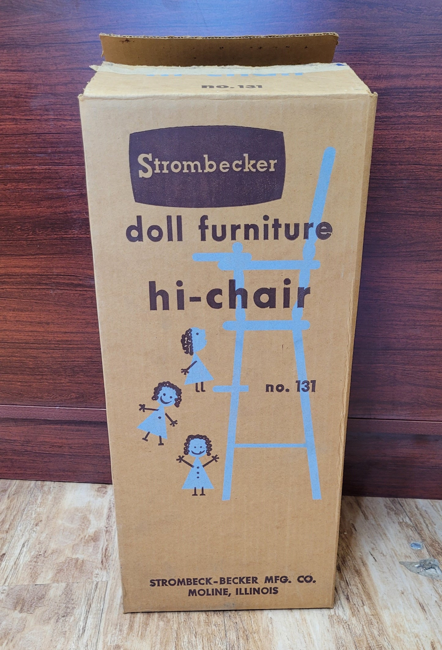 Strombecker Doll Furniture High Chair